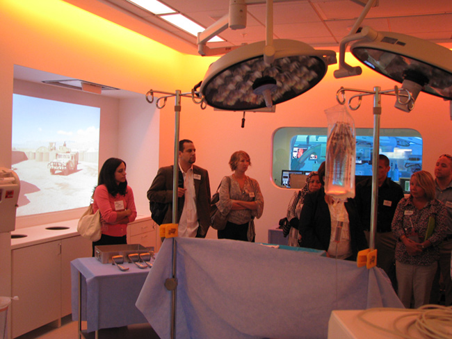 In a war simulation OR at CAMLS