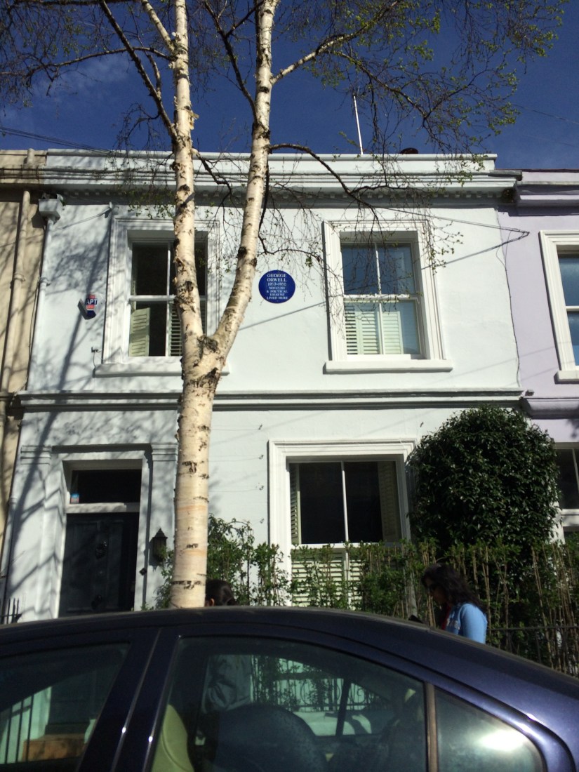 G Orwell lived here 1