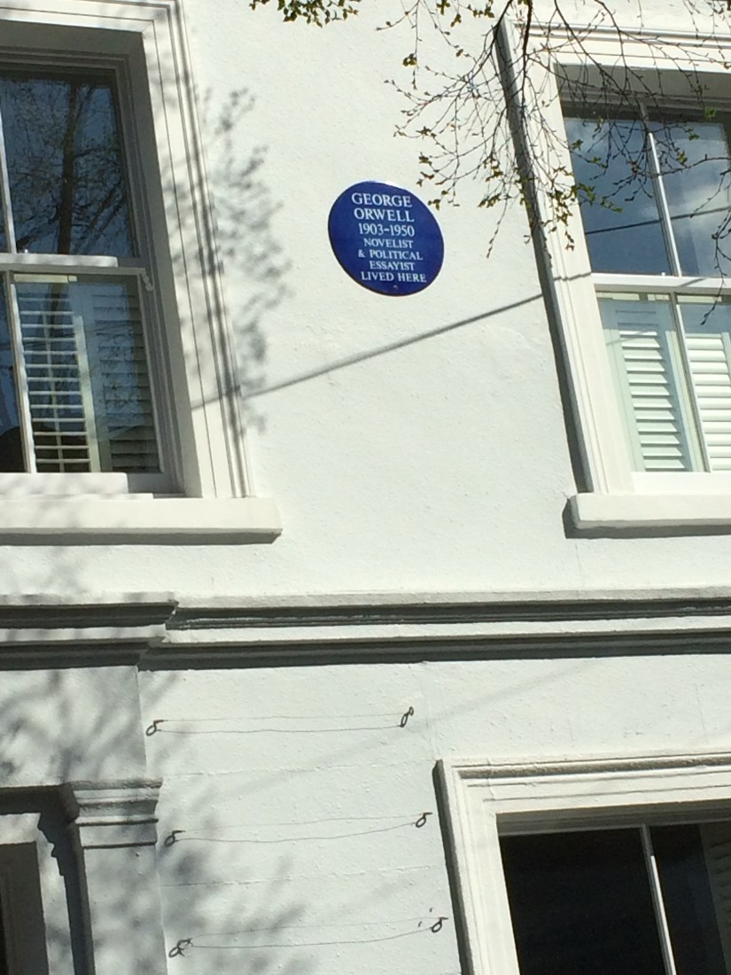 So this famous author lived really close to Portobello Road.