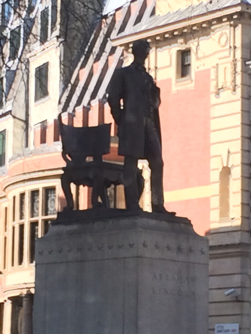 The Brits liked Lincoln a whole lot.