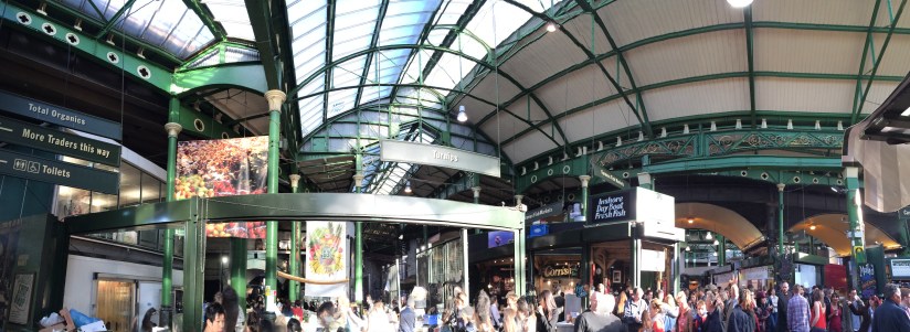 We found this really cool market that reminds me of a very very large East End Market.