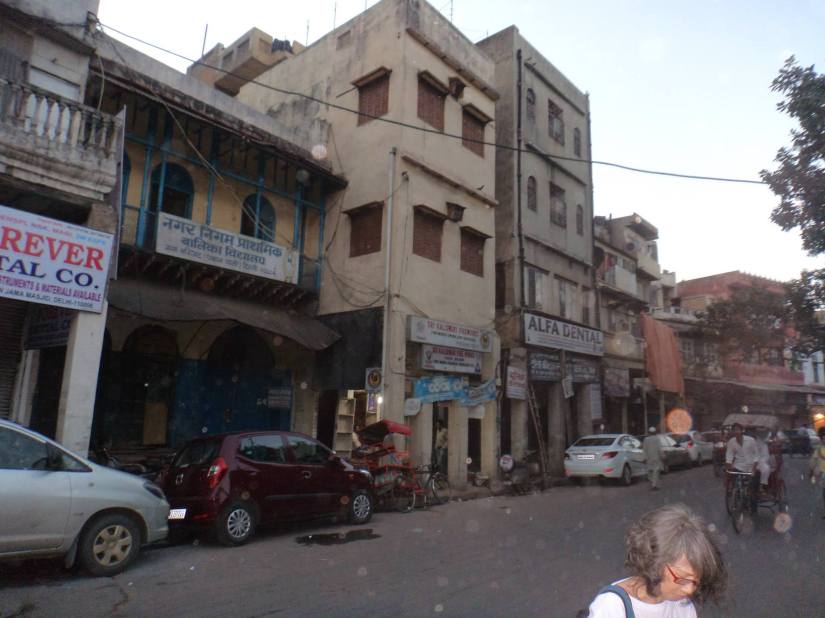 The flash was on in this photo and you can see the particulates hovering in the air.