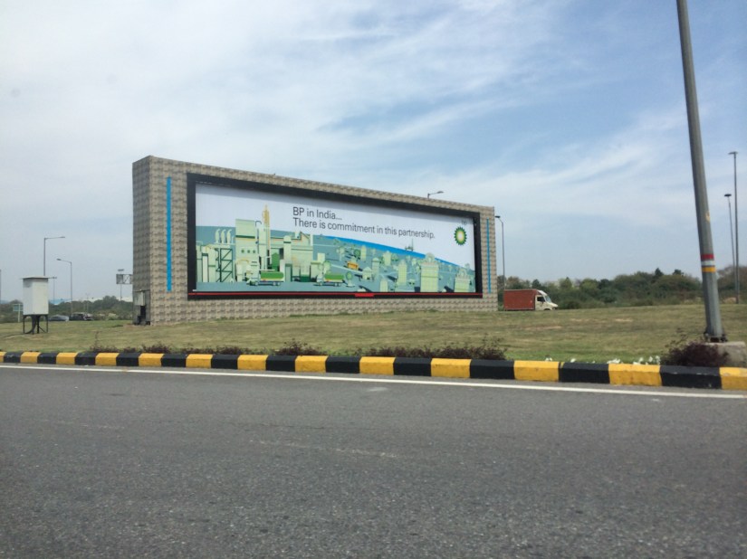 At the airport heading to Delhi.  And there was a BIG difference between New Delhi and Delhi.  And we stayed in the heart of Delhi by the Red Fort.  It was incredible, but very very very very very very very very very crowded. And very very very very very very very very very very dirty.